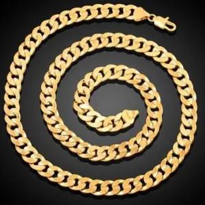 [라일리쥬얼리] Rly 18KGP 골드 체인 남성 목걸이2