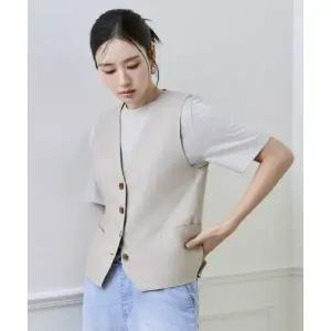 셉렙샵 에디션 CELEBSHOP EDITION SS 프렌치린넨 블렌드 베스트 2048126373 384703