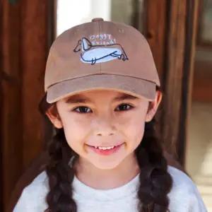 [비치스앤크림_키즈]도기 프렌드 볼캡-카멜(Doggy Friend Ball-Cap, )