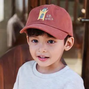 [비치스앤크림_키즈]와일드 베어 볼캡-브릭(Wild bear Ball-cap, Brick)