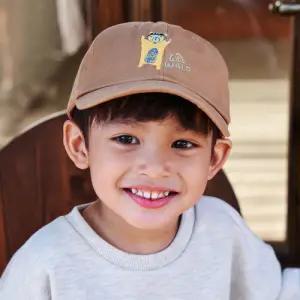 [비치스앤크림_키즈]와일드 베어 볼캡-카멜(Wild bear Ball-cap, )