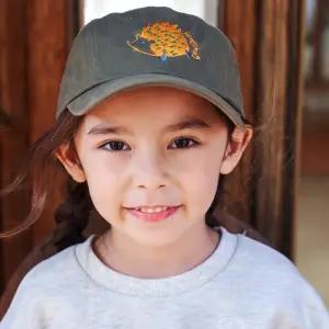 [비치스앤크림_키즈]헤지호그 캠프캡-카키(Hedgehog Camp Cap, Khaki)