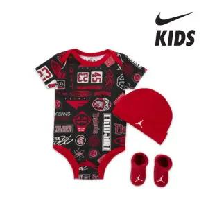 매장정품 조던 점프맨 플라이 3PC 바디수트 세트 6-12개월 N252UU837P 264430