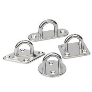 다기능 운동 저항 밴드용 마운트 후크 패드 아이 플레이트 벽 루프 스윙 해양 하드웨어