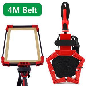 4M 벨트 프레임 클립 다기능 블렛 클램프 퀵 35 ° -305 조정 가능 밴드 다각형 직각 목공 도구