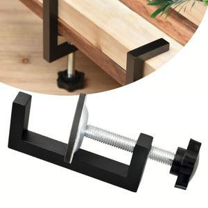 목공 C 형 클램프 헤비 듀티 데스크탑 후프 조정 가능 10-57mm 커팅 드릴링 고정 홀더 클립 하드웨어 패스