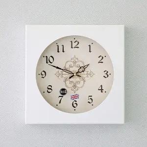 [하프클럽/셀러허브]데일리데코 플로그 저소음 단면 벽시계