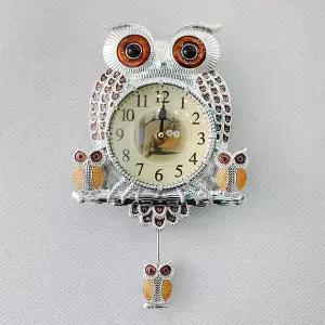 [하프클럽/셀러허브]데일리데코 윈브 큐티 부엉이 시계