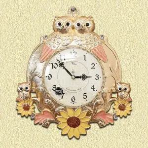 [하프클럽/셀러허브]데일리데코 셀리나 로얄 부엉이 벽시계