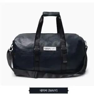 고급스러운 여행용 가죽 보스턴백 A581 네이비 여행가방 트레블백 감성레드