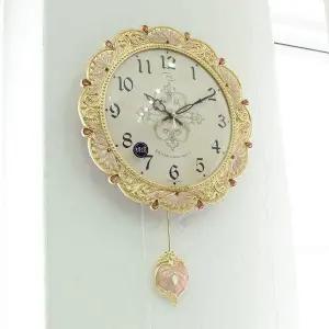 [하프클럽/셀러허브]데일리데코 베니 로얄 무소음 추 벽시계