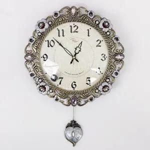 [하프클럽/셀러허브]데일리데코 클라드 엔틱 무소음 추 벽시계