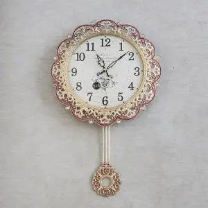 [하프클럽/셀러허브]데일리데코 텔라 무소음 추 벽시계