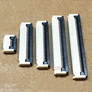 FFC/FPC 커넥터 플랫 케이블 소켓 0.5MM 어댑터 5개 4/5/6/8/9/10/12/14/16/18-40P 다운 플립 타입