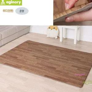 유아매트 중형 거실 단면 디자인홈매트 우드 복도qrs603