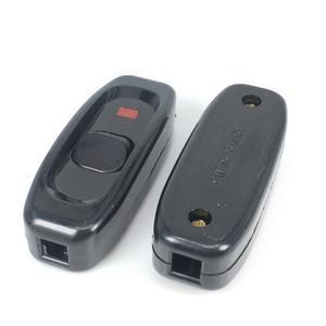 AC 240V 10A 침대 옆 램프 스위치 인라인 ON/OFF LED 표시 등 버튼 테이블 코드 케이블