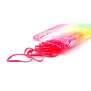 Rainbow 형광 레인보우 칼라 머리고무줄 머리끈 헤어 고무줄 헤어끈 머리근