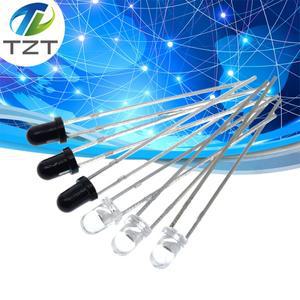 Arduino용 LED 적외선 이미터 및 IR 리시버 다이오드 튜브 F3 3mm 940nm 각 5개