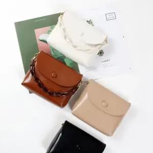 체인 스트랩 크로스 스트랩 스퀘어 미니백 SM-24022 미니백 미니크로스백 미니숄더백