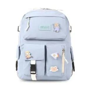 인기 학생 가방 트렌드 신상 백팩 책가방 스카이블루 10대가방 학생책가방 노트북백팩