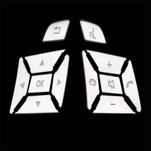 핸들 단추 스위치  커버 스티커 메르세데스 벤츠 호환 A B C E M1 Gl Cla Sl 클래스 W176 W246 W212