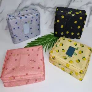 다용도 화장품 속옷 사각 여행용 수납 대용량 파우치 다용도파우치 속옷파우치