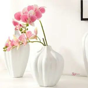 인테리어 4컬러 호접란 부케 플라워 웨딩 조화 인조꽃xyz440