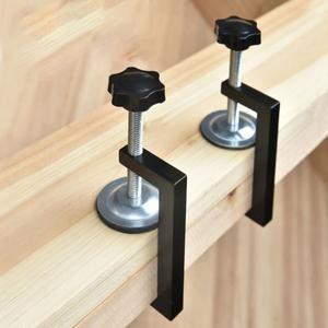 10-57mm 캐비닛 설치 클램프 서랍 고정 클립 조정 가능 하드웨어 지그 휴대용 전면 목공