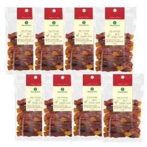 네츄럴코어 오리말이 고구마 110g x 8개 애견간식