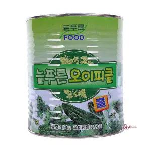 새콤하고 홀 상큼한 오이피클 3kg 오이피클홀vwx102
