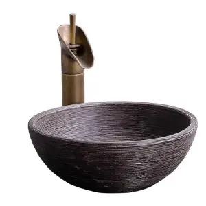 빈티지 탑볼세면대 복고풍 중국 세면볼 카운터 미니 A세트