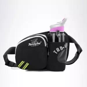 조깅 등산 여행 패션 힙색 캐주얼 미니 검정 가방 물병가방 물병힙색 물병크로스백