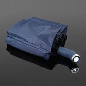 조명+우산 네이비 양산겸 손전등 자동우산 LED