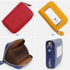소가죽 카드지갑 남자 여자 명함 남자 여자 캐주얼 명합지갑 카드파우치 미니카드지갑