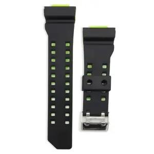 지샥 호환 시계줄 우레탄 GA-400 모델 시계줄 BK-GR 남자시계 시계공구 가죽시계줄