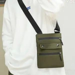캐주얼 미니 남자 숄더백 카키 가방 패션 크로스백 슬링백가방 학생크로스백