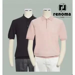 레노마 레노마 SS 봄여름 2종택일 프리미엄 반팔 카라티셔츠 RRFPKT623A 459235