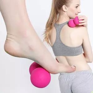 땅콩 듀얼 2구 마사지볼 허리 목 허리 마사지 땅콩볼