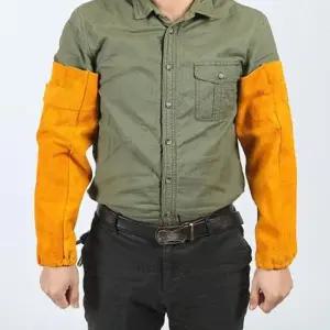 방열장갑 천연 소가죽 용접용 팔토시 G