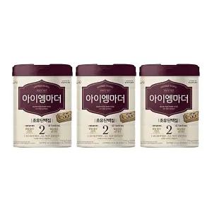 남양 유아분유 아이엠마더 2단계 아기분유 xo4단계 신생아분유 800gx3캔
