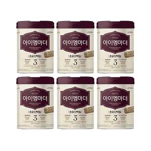 남양 유아분유 아이엠마더 3단계 아기분유 xo4단계 신생아분유 800gx6캔