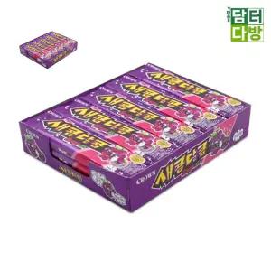 새콤달콤 포도 크라운 29g 15개입 회사 크라운