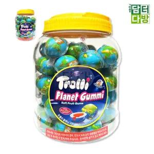 젤리 트롤리 지구 18.8g 1146.8g x 61입 과자 지구