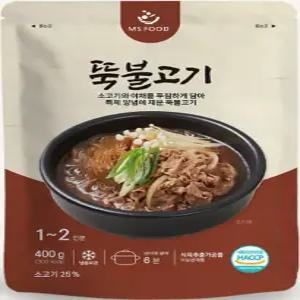 엠에스푸드 뚝불고기 400g, 6개