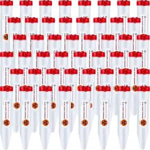 48 카운트 잠금 메커니즘이 있는 휴대용 샤프 용기 여행용 소형 일회용 주사기 바늘 폐기 6.5 x 1.38 인치