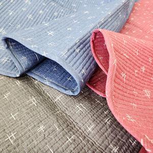 줄패드 여름이불 줄누비 피그먼트 배이불 여름패드 단체시설 캠핑 차박 펜션 병원 사계절