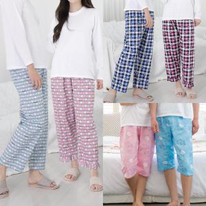 국내산 특면 5부 7부 9부 성인 파자마 커플 홈웨어 잠옷 바지 남자 여자 체크 엠보 캐릭터