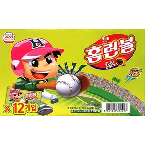 해태제과 홈런볼 초코 46g x 12개입 총 552g 대용량과자