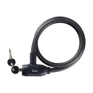 삼천리 SL110 (중) 자물쇠 와이어 (열쇠)/Ø12x900mm 여분열쇠 아연합금 ABS 강철 211g