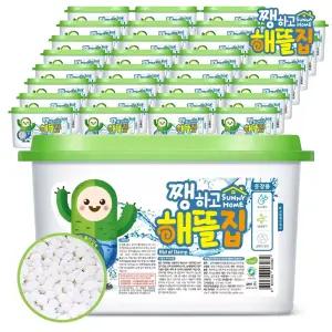 쨍하고해뜰집 제습제 525ml x 32개 옷장용 볼타입 비드타입 습기제거제 방습제